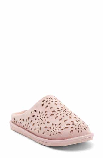 Børn Laser Cut Microsuede Clog Slipper