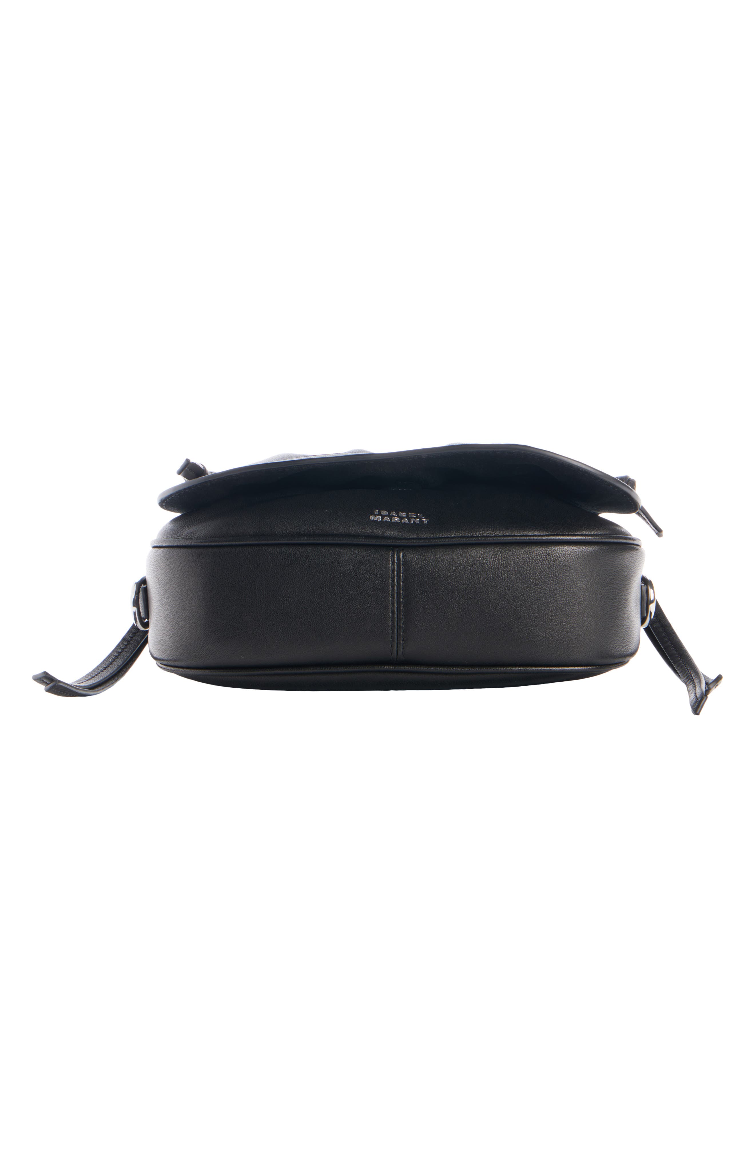 Bolton XS Leather Crossbody Bag, Alternate, color, BLACK 01BK