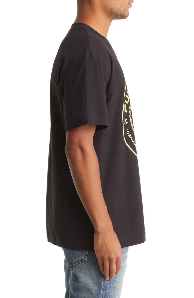 PURPLE BRAND Men's Medallion Logo Graphic Tee, Alternate, color,
