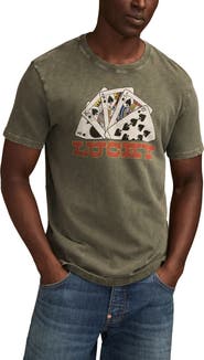 Lucky Brand Lucky Poker Room Graphic T-Shirt