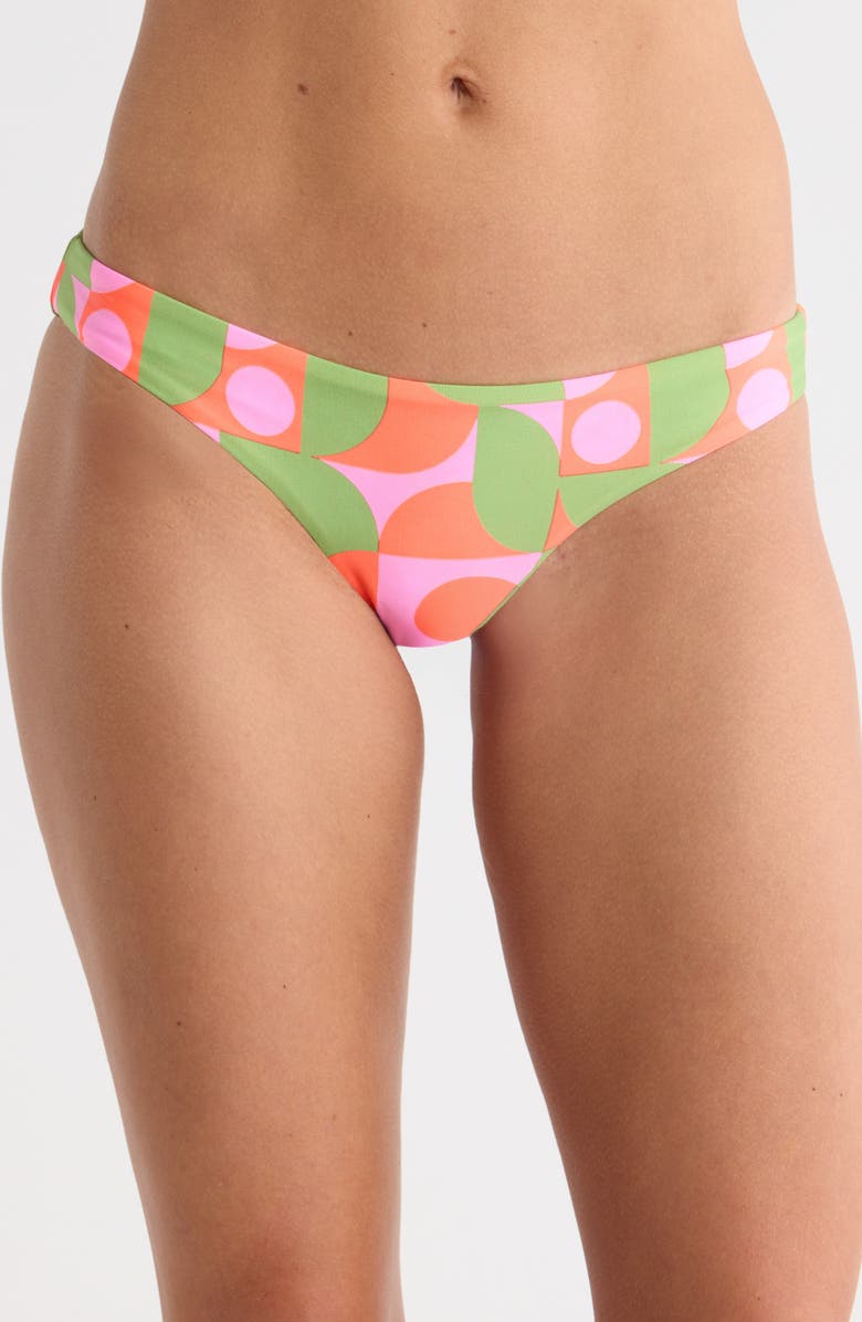 Maaji Flirt Reversible Bikini Bottoms, Main, color, Pink