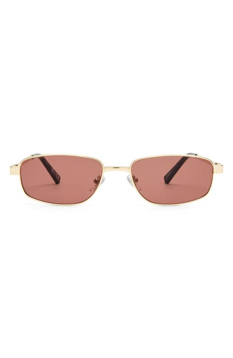 Torrid 57mm Rectangle Sunglasses
