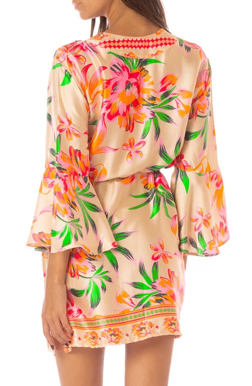 Maaji Enjoyable Cover-up Caftan In Light Beige
