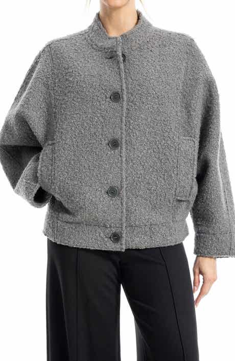 MAX STUDIO High Pile Fleece Jacket
