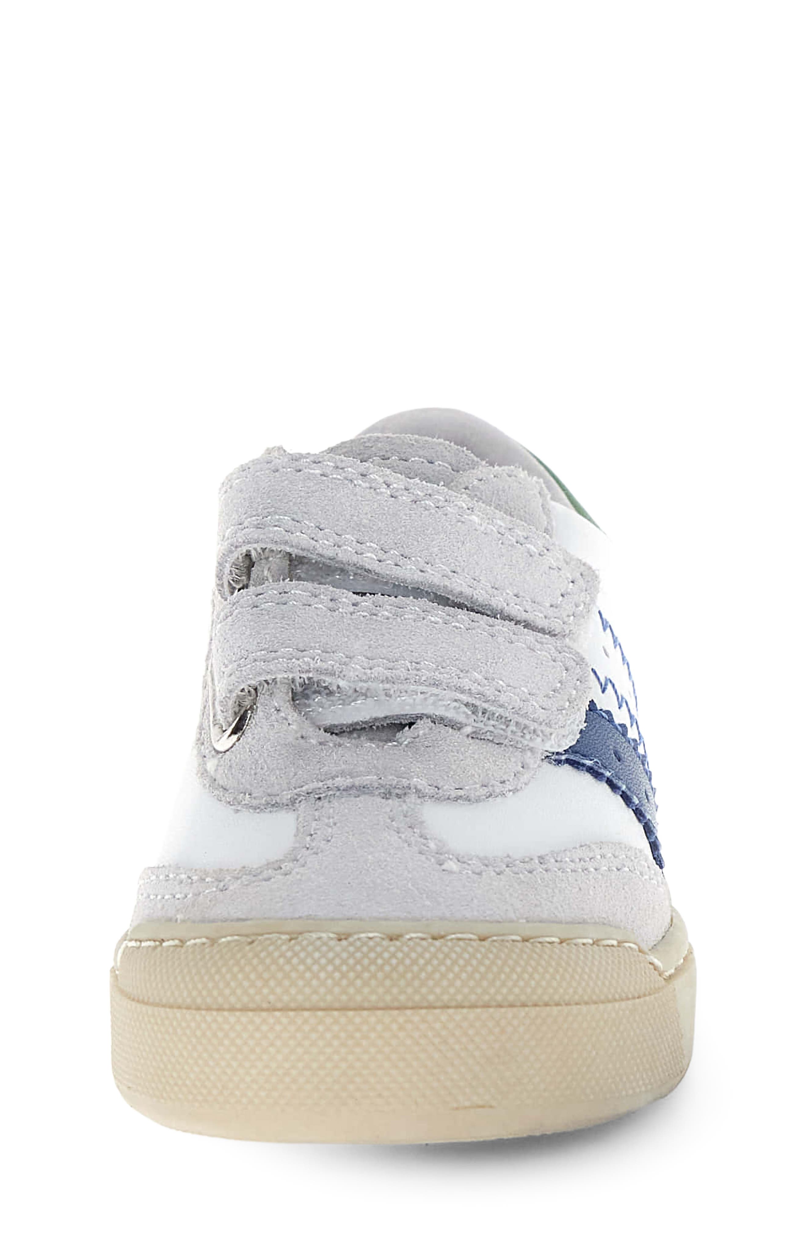 Naturino Kids' Riby VL Sneaker, Alternate, color, White/ Blue