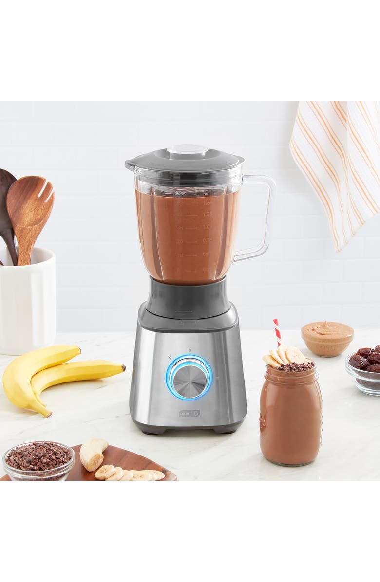 Dash Quest Blender, Alternate, color, Stainless Steel