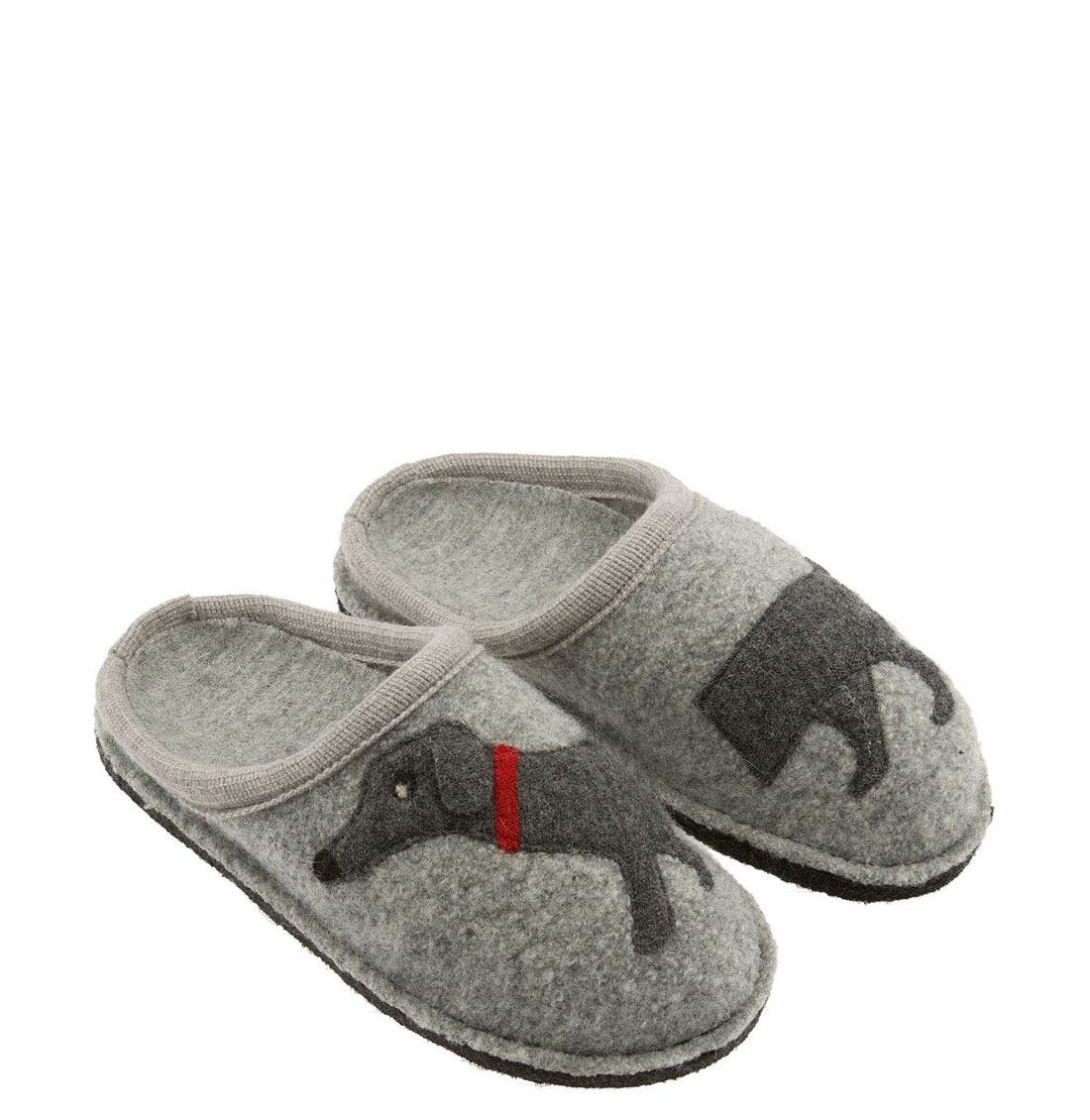'Doggy' Slipper, Main, color, GREY