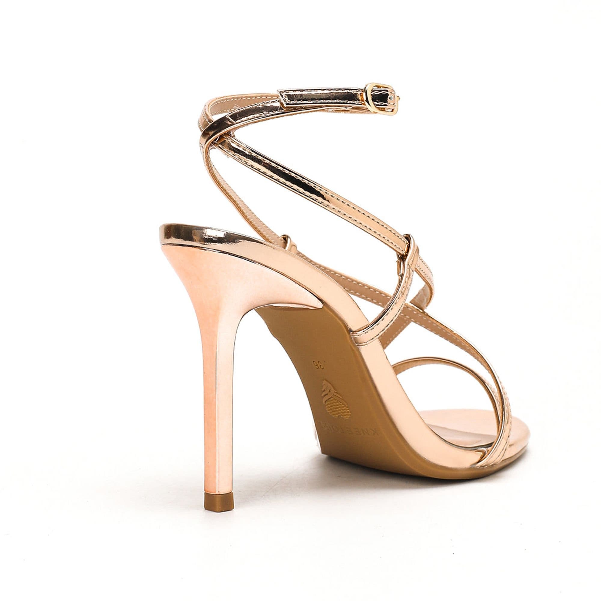 Fantasia Rose Gold Stiletto, Alternate, color, Gold