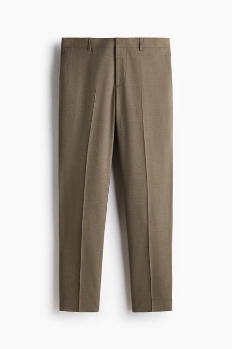 Slim Fit Suit Trousers