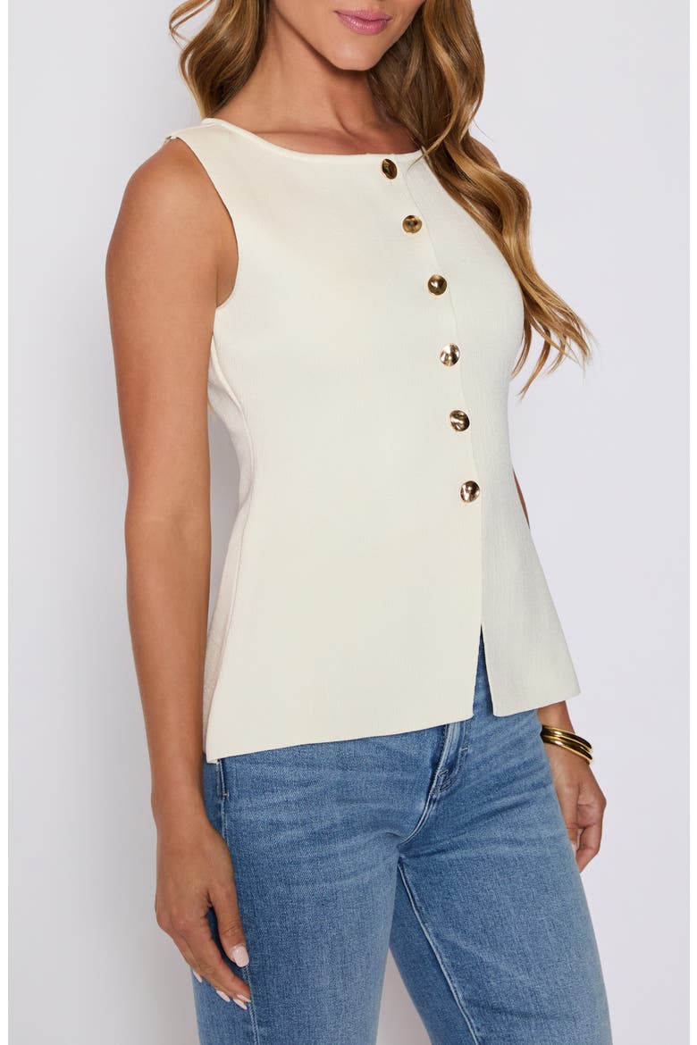 Paris Button-Up Sweater Vest (Nordstrom Exclusive), Alternate, color, CREAM