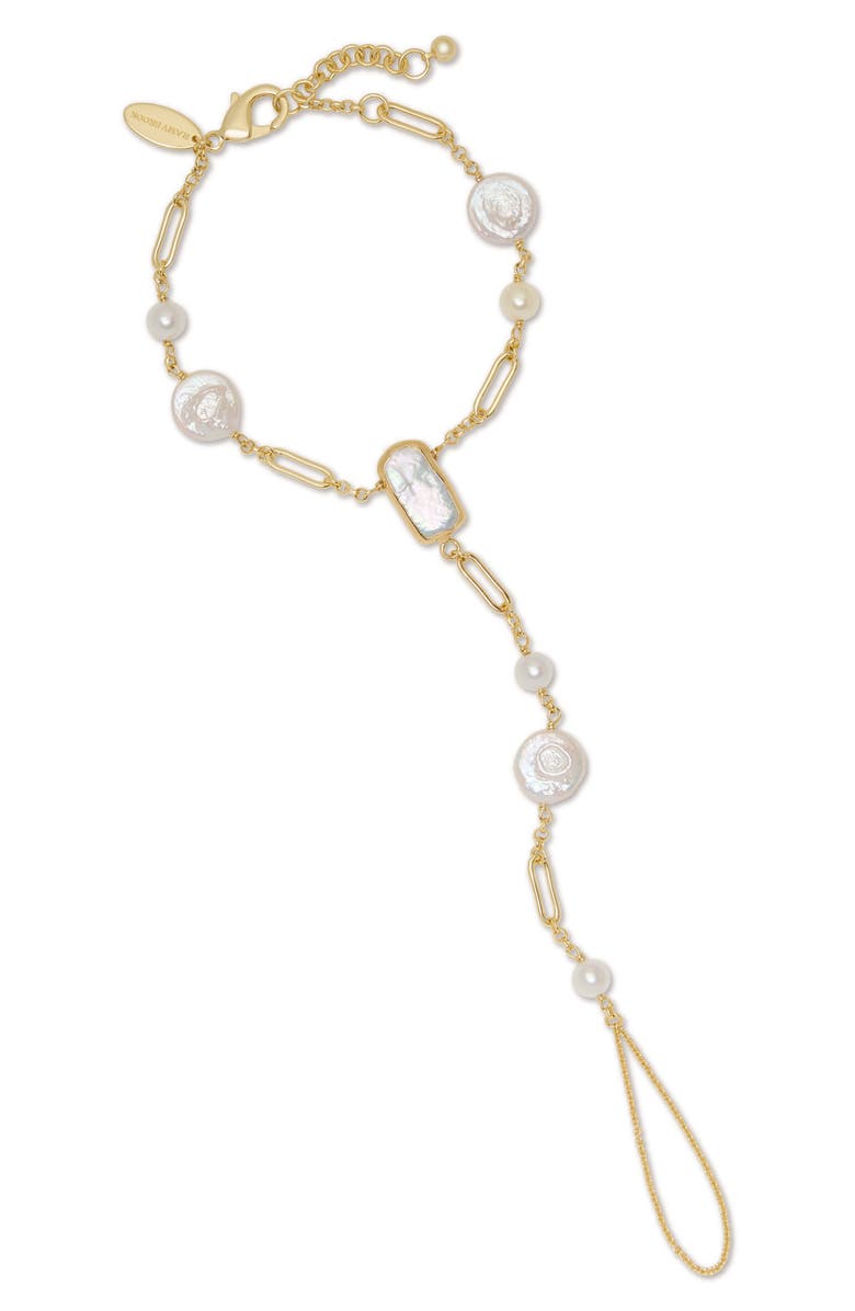 Ramy Brook Elissa Hand Chain, Main, color, Gold