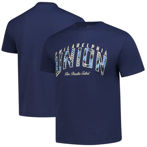 Unisex Live Breathe Futbol Navy Philadelphia Union Scale T-Shirt