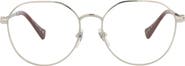 Gucci 54mm Round Optical Glasses