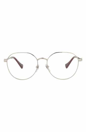 Gucci 54mm Round Optical Glasses