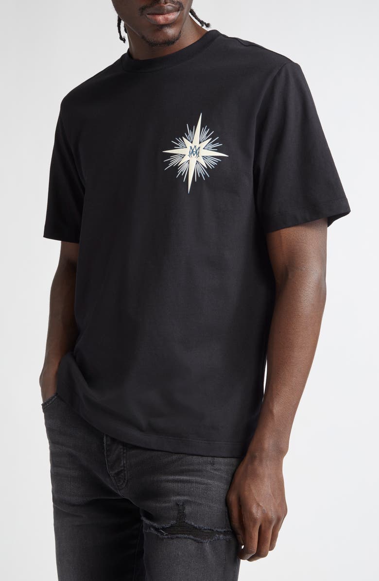 AMIRI Starburst Graphic T-Shirt, Alternate, color, 