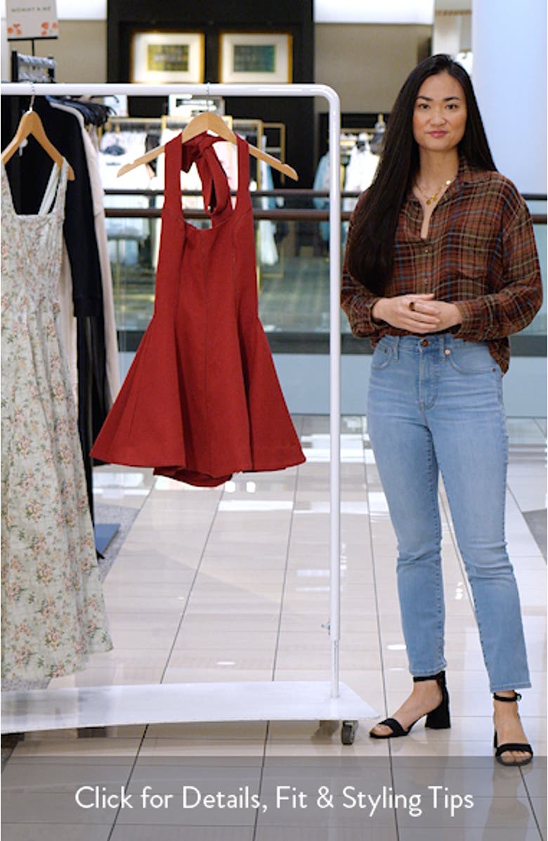 Loulette Halter Minidress, sales video thumbnail