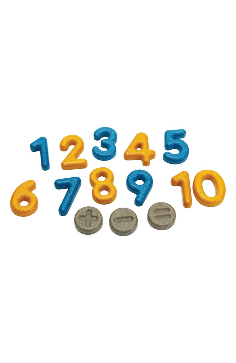 PlanToys<sup>®</sup> Numbers & Symbols Playset, Main, color, Assorted