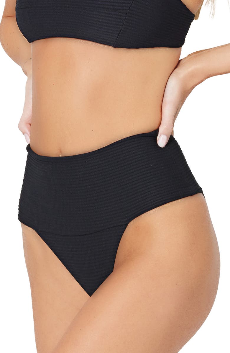 LSPACE L Space Desi High Waist Bikini Bottoms, Alternate, color,