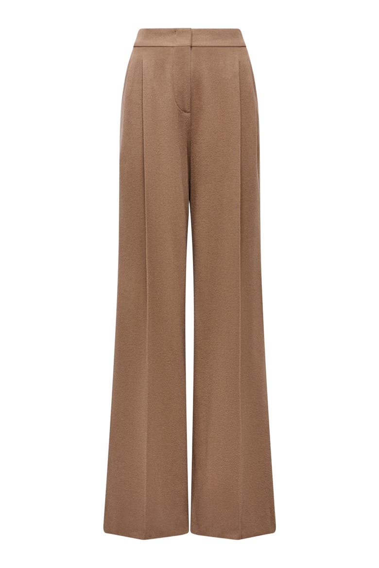 Pleated Trouser, Alternate, color, Camel