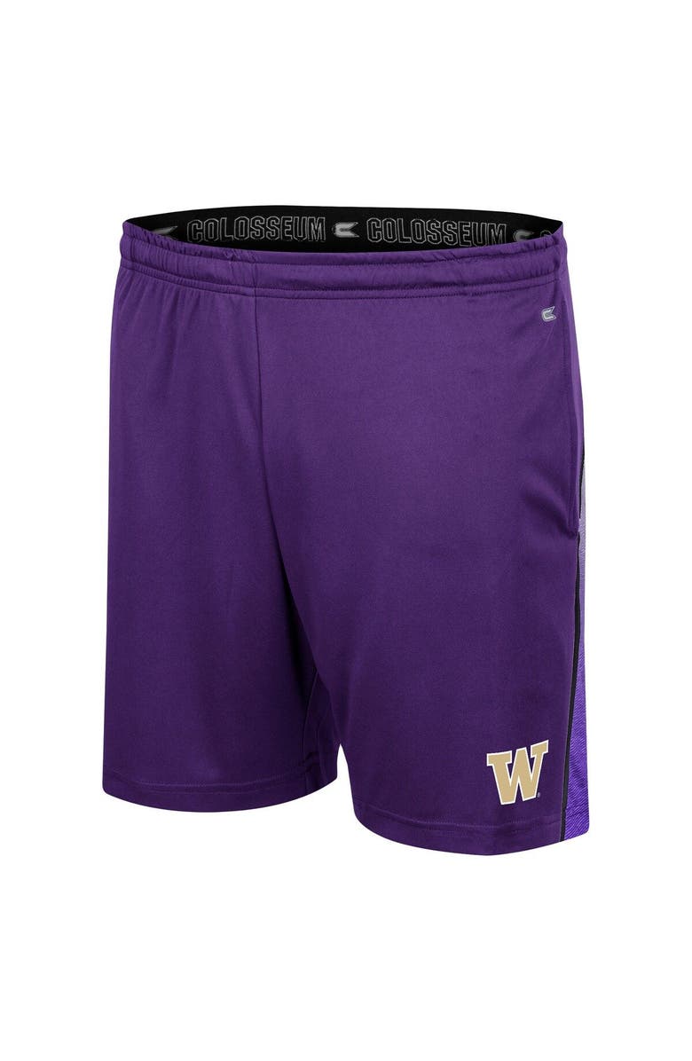 COLOSSEUM Men's Colosseum Purple Washington Huskies Laws of Physics Shorts, Alternate, color,