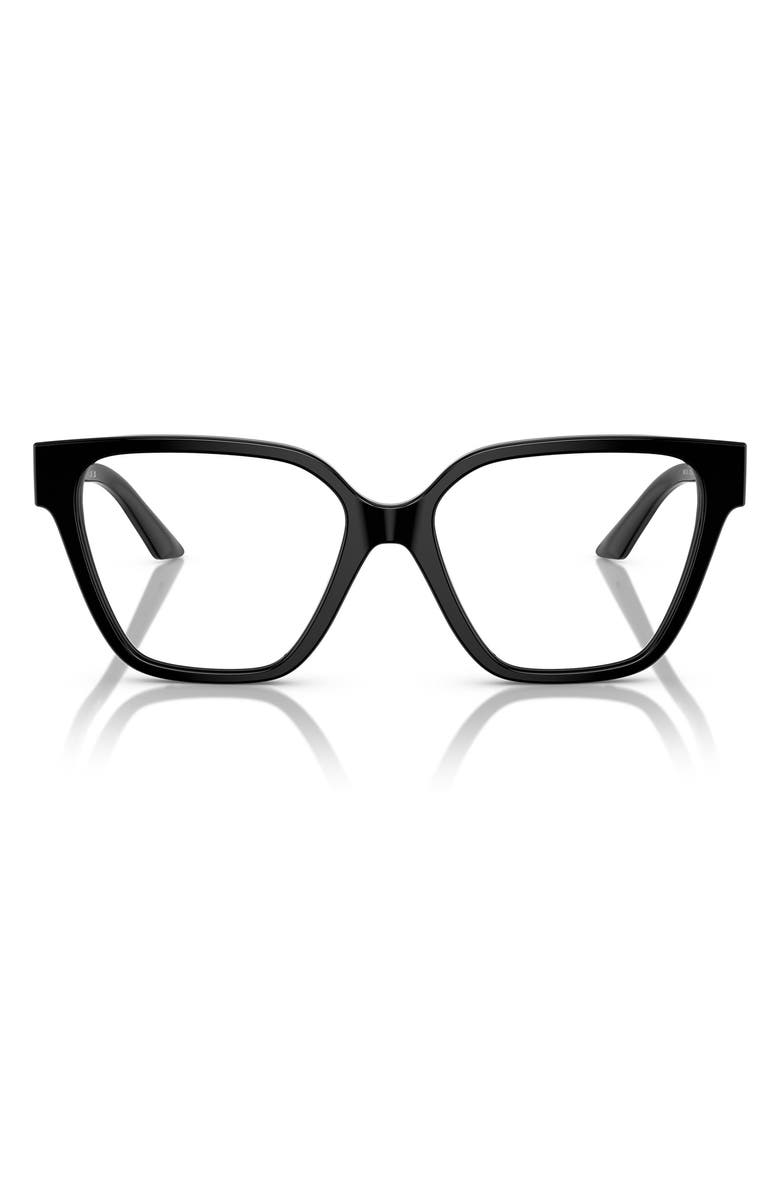 Versace 54mm Cat Eye Optical Glasses, Main, color,