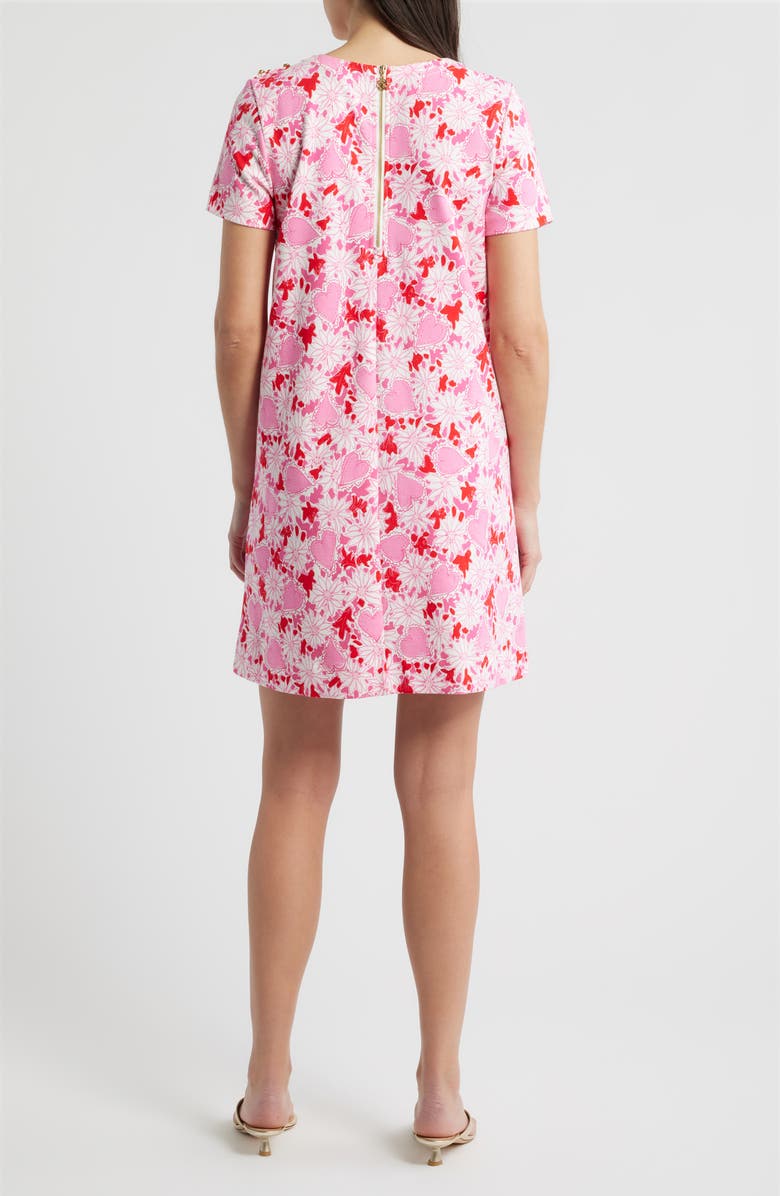Lilly Pulitzer<sup>®</sup> Mattison Floral Cotton Blend Shift Dress, Alternate, color, 