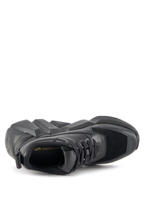 United Nude Women's Space Kick Max - Black Ii In Black Ii