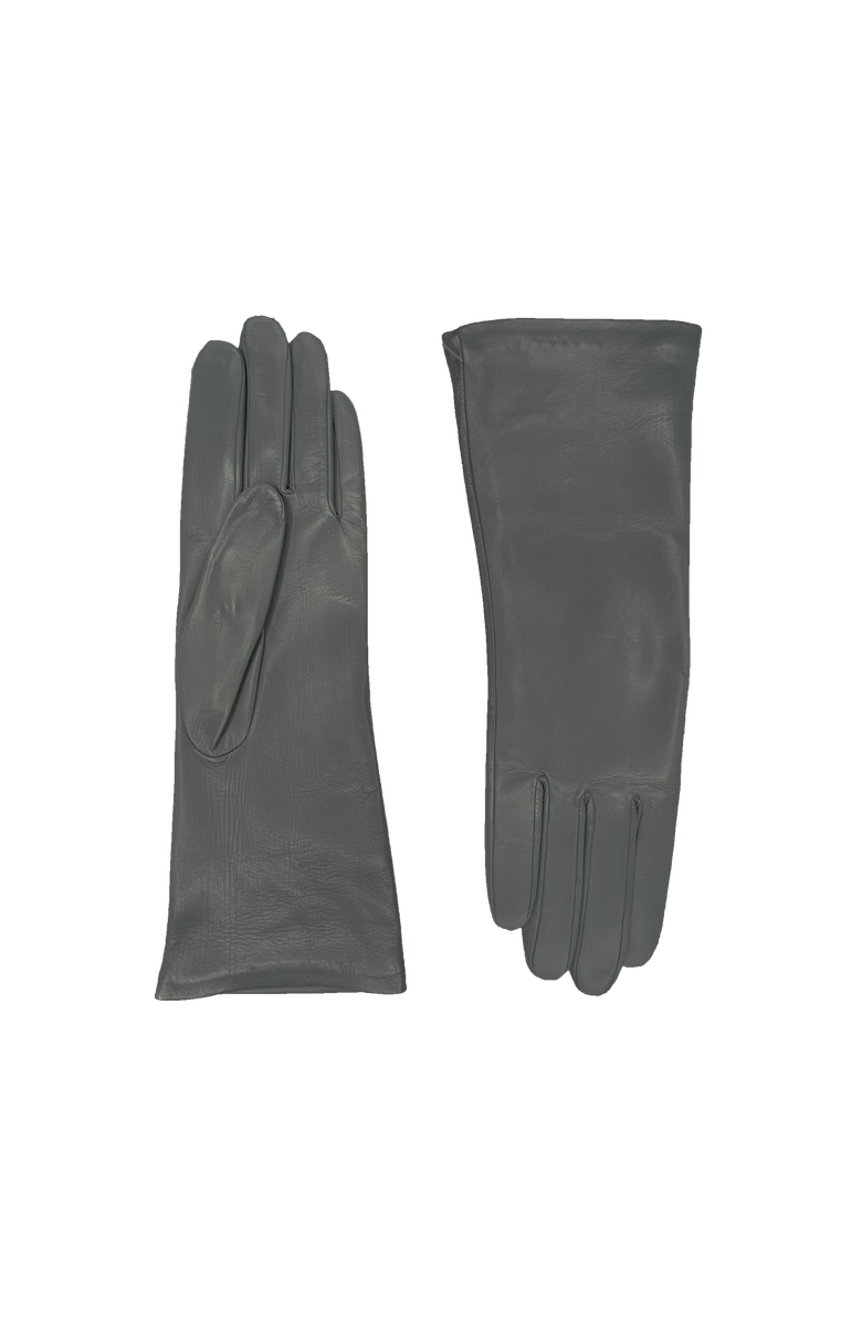 Agnelle Christina Cashmere Lined Midlength Lambskin Glove, Alternate, color, Pierre