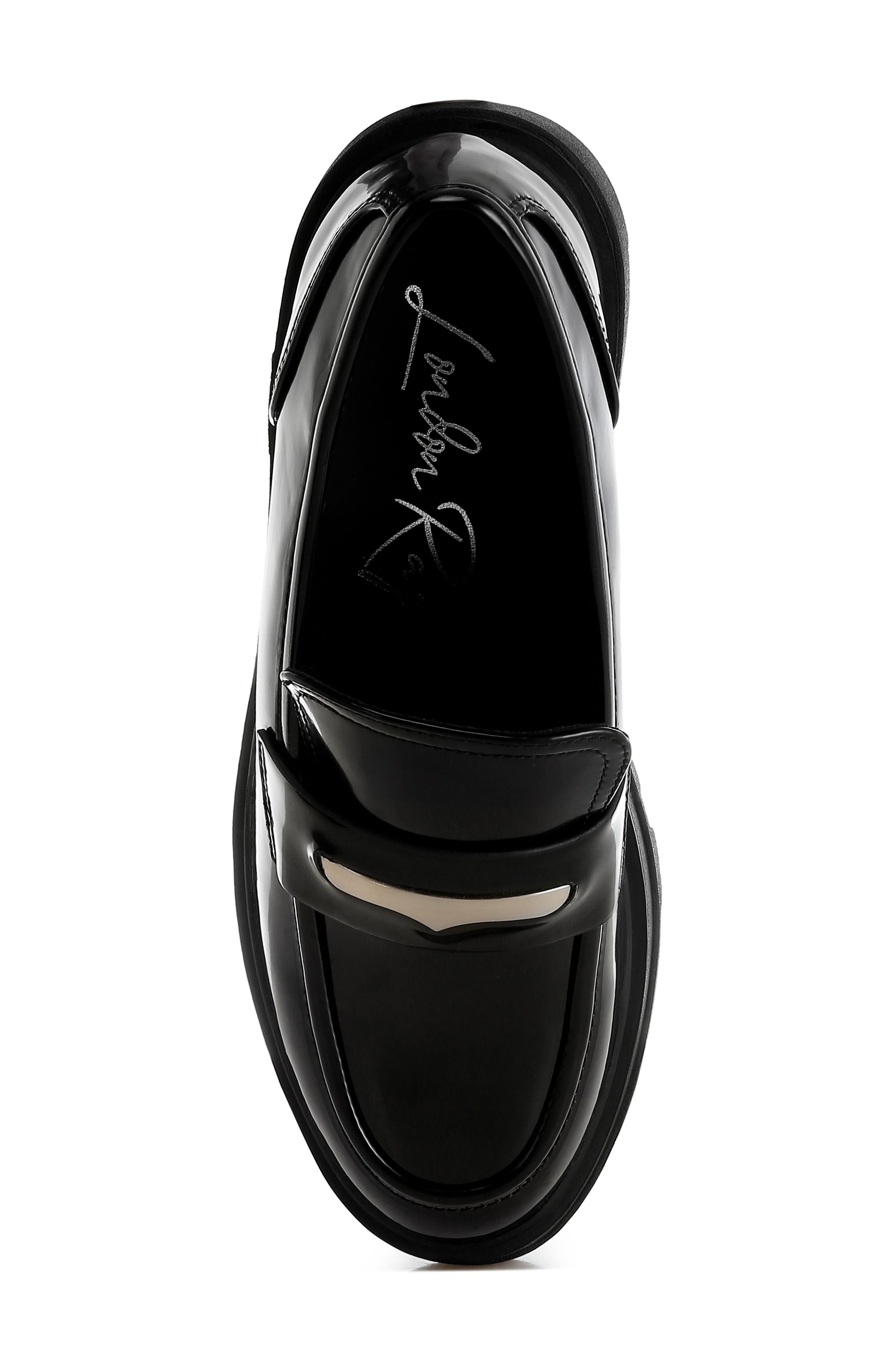 LONDON RAG Gleam Stride Loafer, Alternate, color, Black