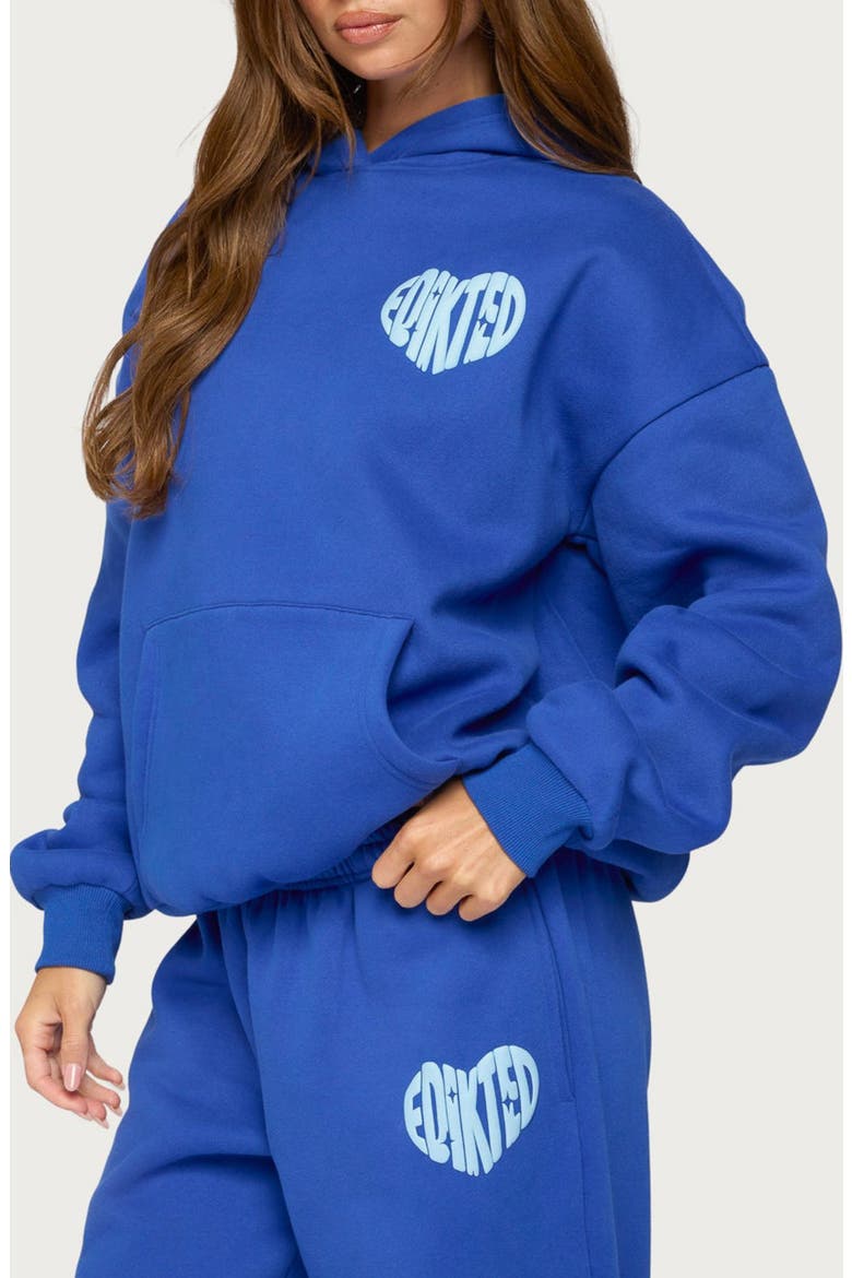 Major Love Graphic Hoodie, Alternate, color, BLUE