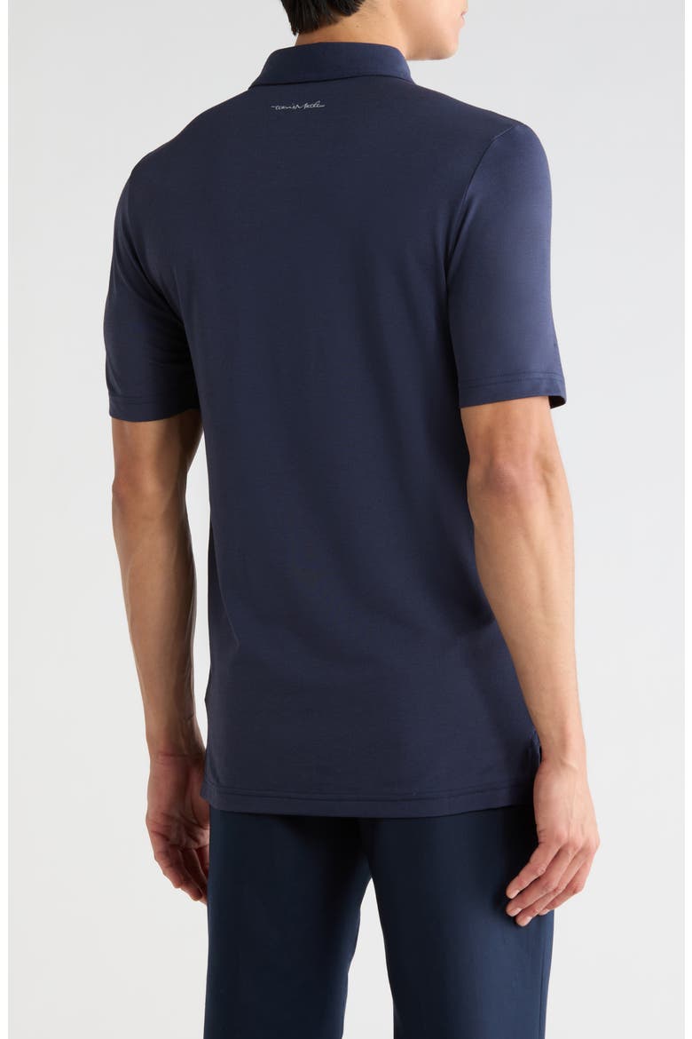Featherweight Performance Polo, Alternate, color, TOTAL ECLIPSE
