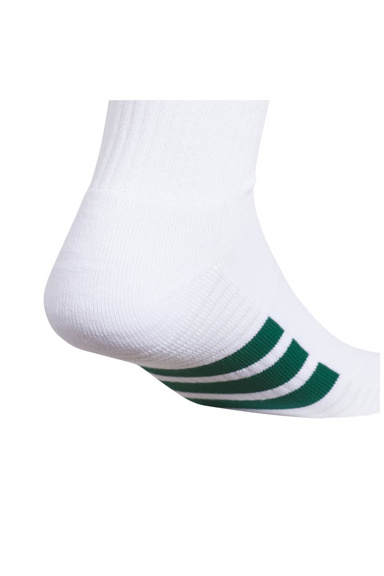 Cushioned 4.0 Assorted 3-Pack Crew Socks, Alternate, color, WHITE/ COLLEGIATE GREEN/ BLACK