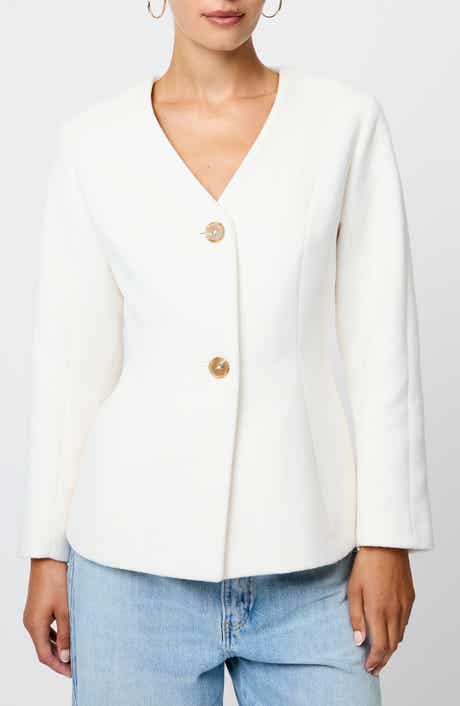 French Connection Boiled Wool Jacket