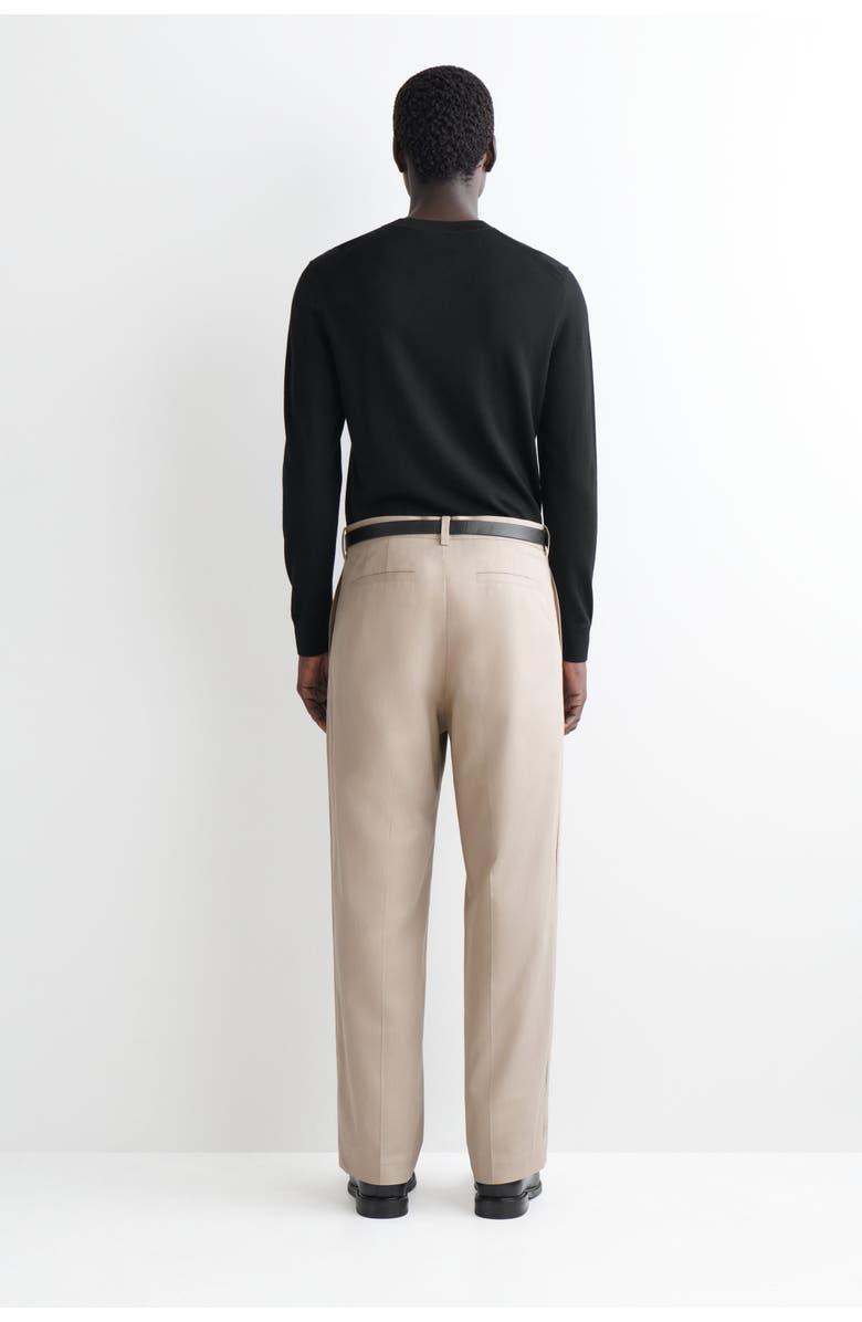 COS Cotton-Linen Relaxed-Fit Straight-Leg Pants, Alternate, color, 