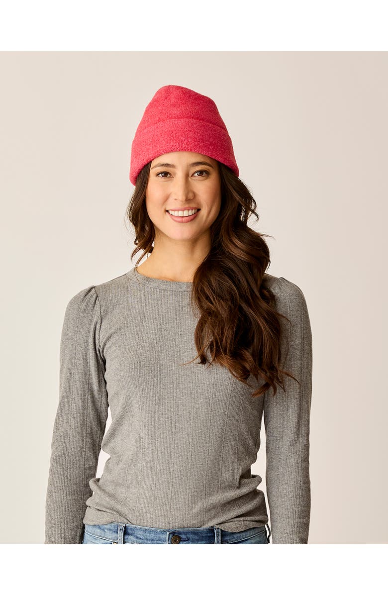 Carve Designs Tabitha Beanie, Alternate, color, Poinsettia