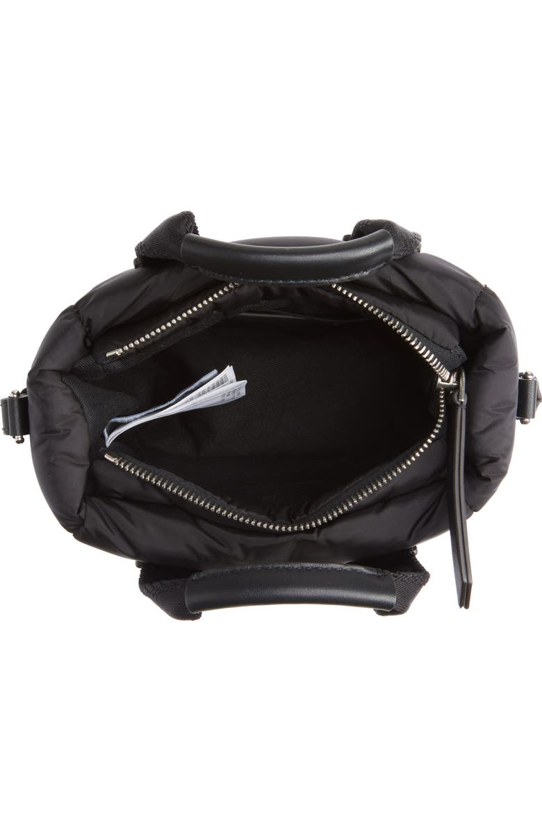 Moncler Micro Caradoc Puffer Crossbody Tote, Alternate, color,