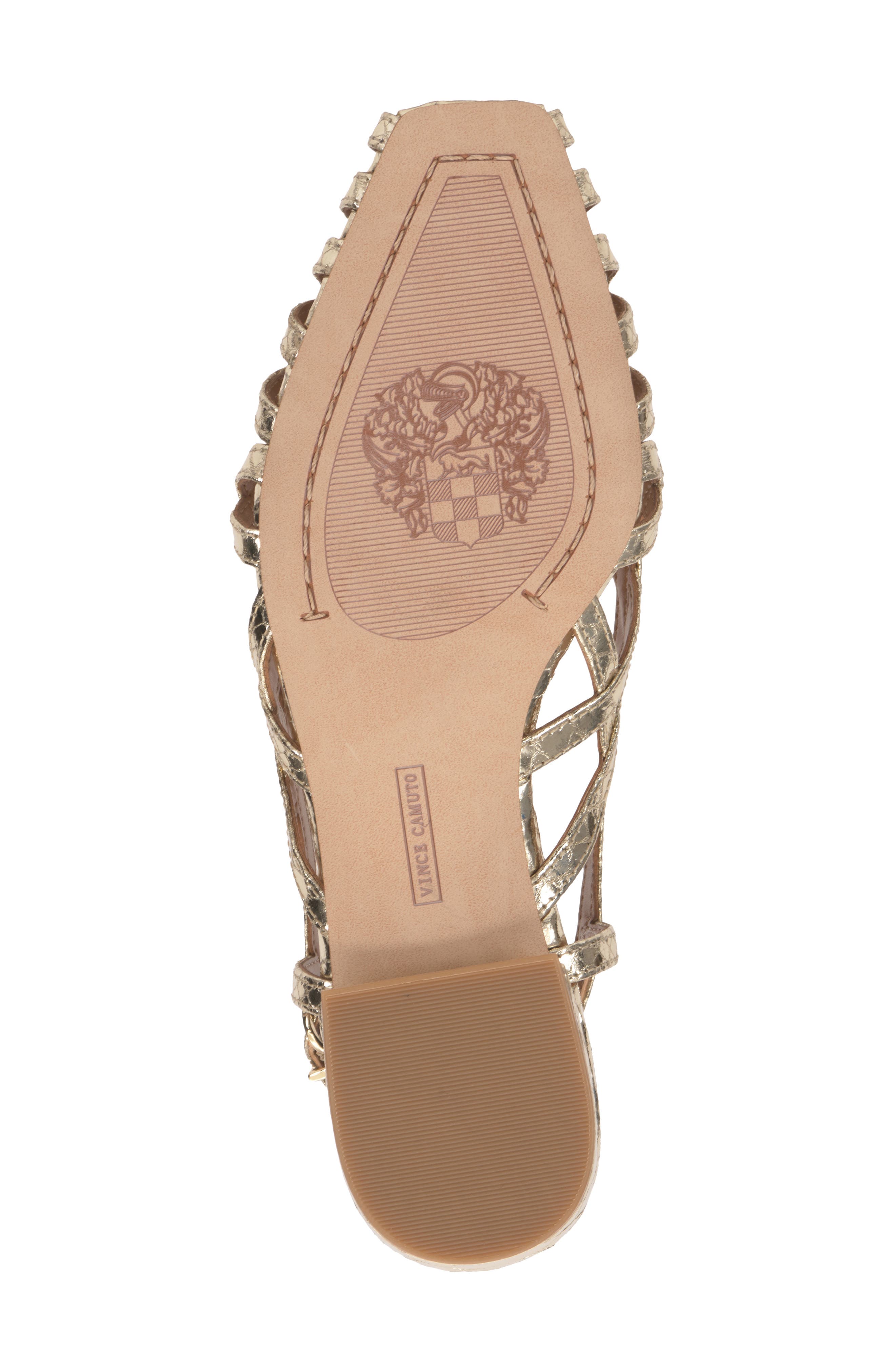 Vince Camuto Stiorra Slingback Sandal, Alternate, color, Gold