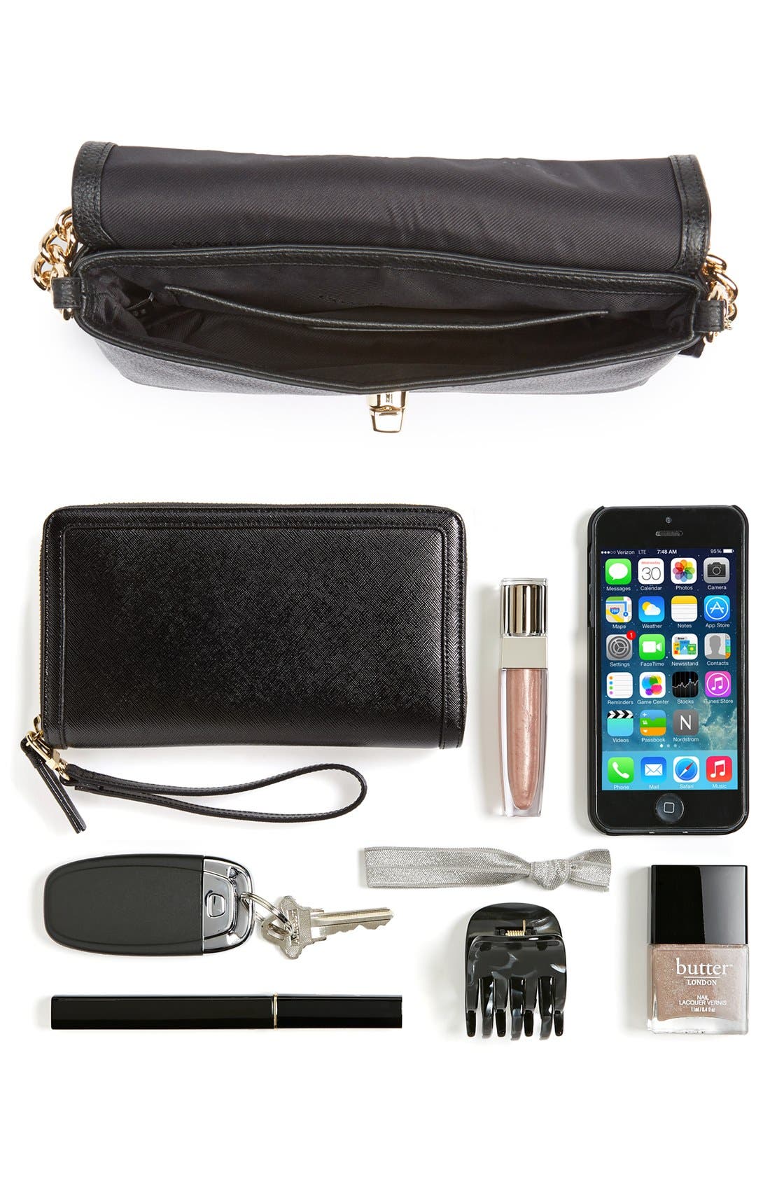 COACH 'Crosstown' Pebbled Leather Crossbody Bag, Alternate, color, 