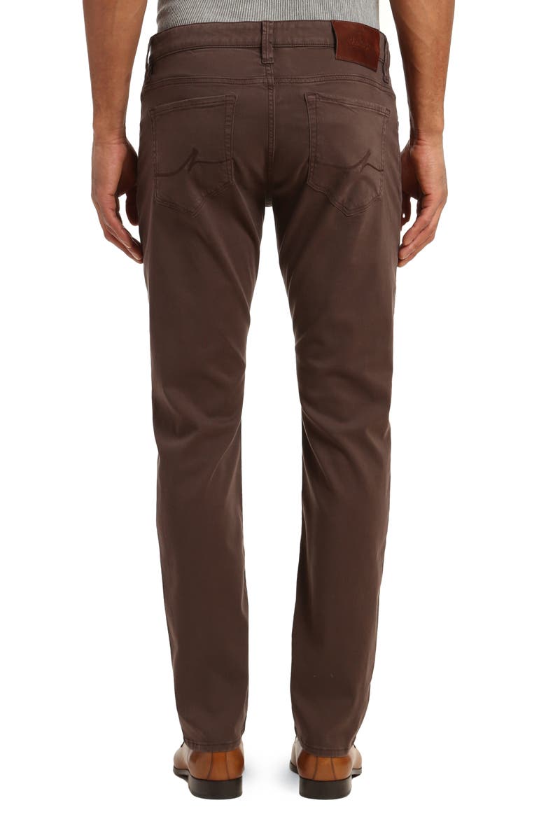 Courage Straight Leg Twill Pants, Alternate, color, FUDGE TWILL