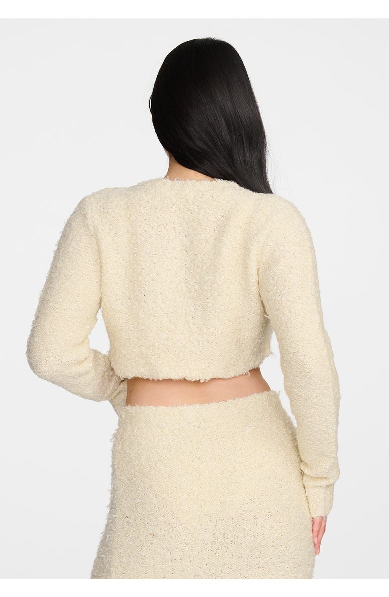 CUUP The Baby Cardigan- Boucle, Alternate, color, Cream