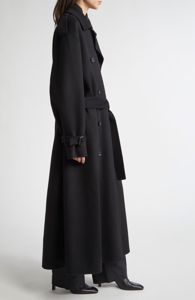 TOTEME Double Face Wool Trench Coat, Alternate, color, 