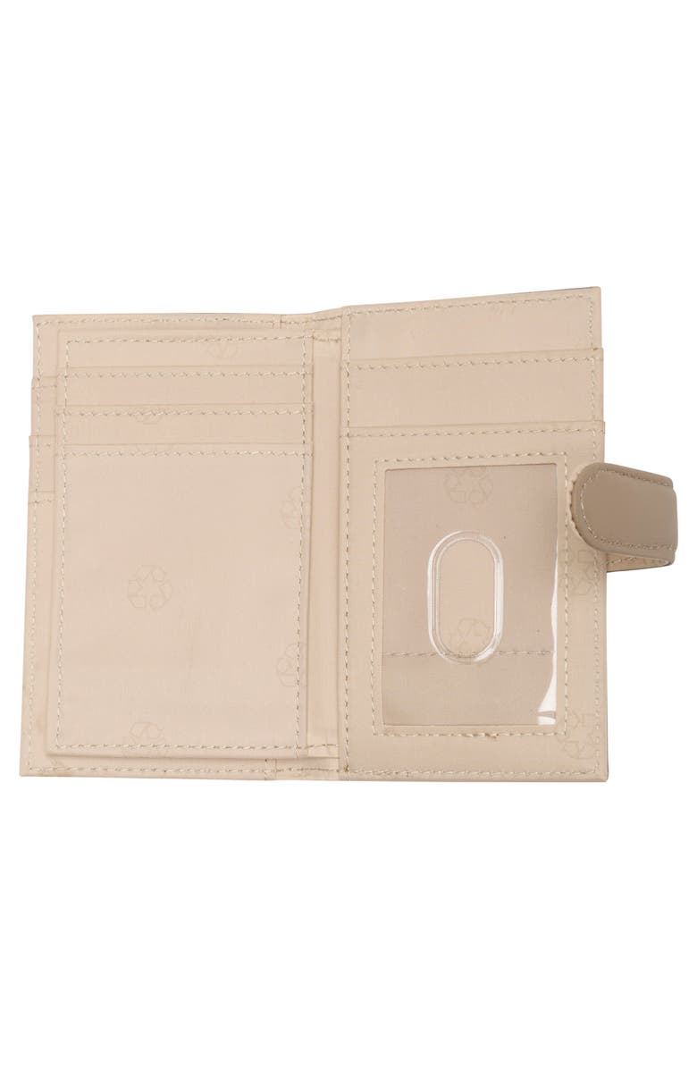 MUNDI SMALL LEATHER GOODS Debbie Quilted Card Case, Alternate, color, Taupe