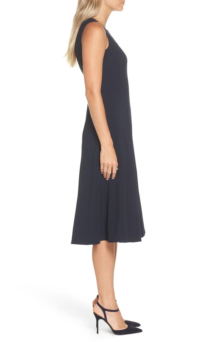 Eliza J Sleeveless Midi Dress, Alternate, color, 