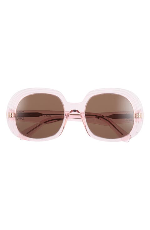 Anagram 54mm Round Sunglasses