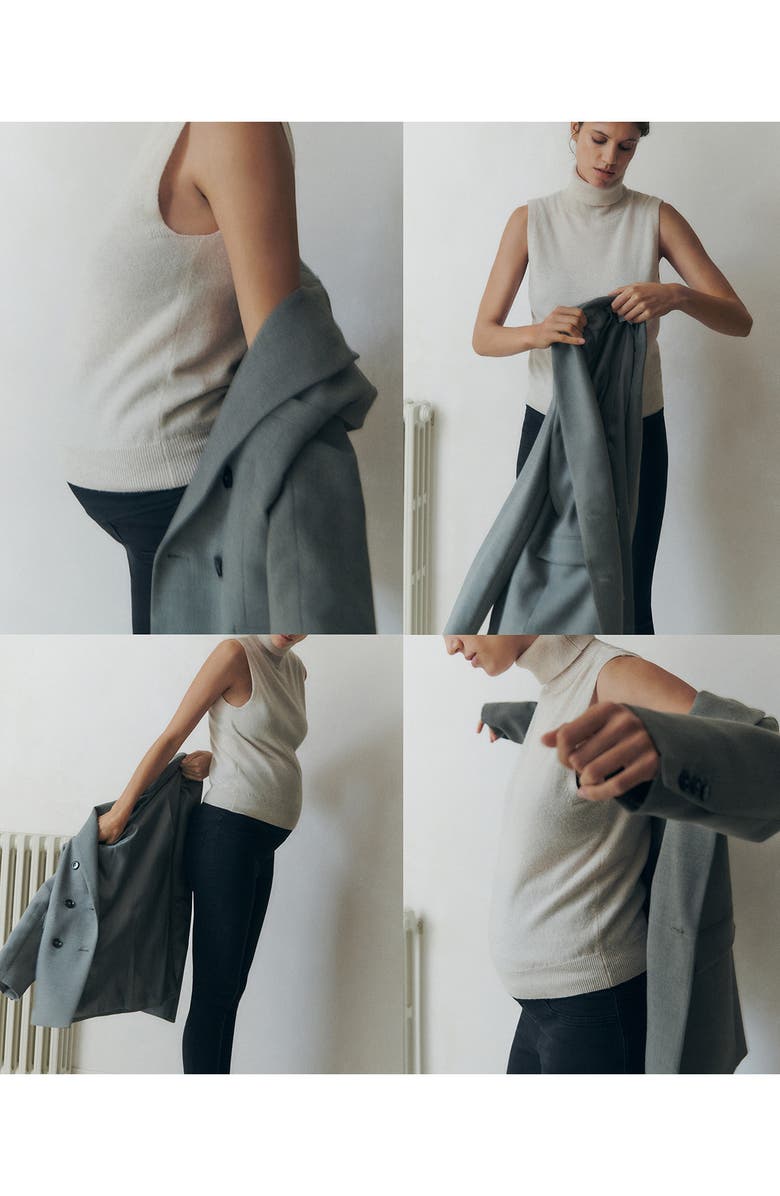 MANGO Skinny Maternity Jeans, Alternate, color, 