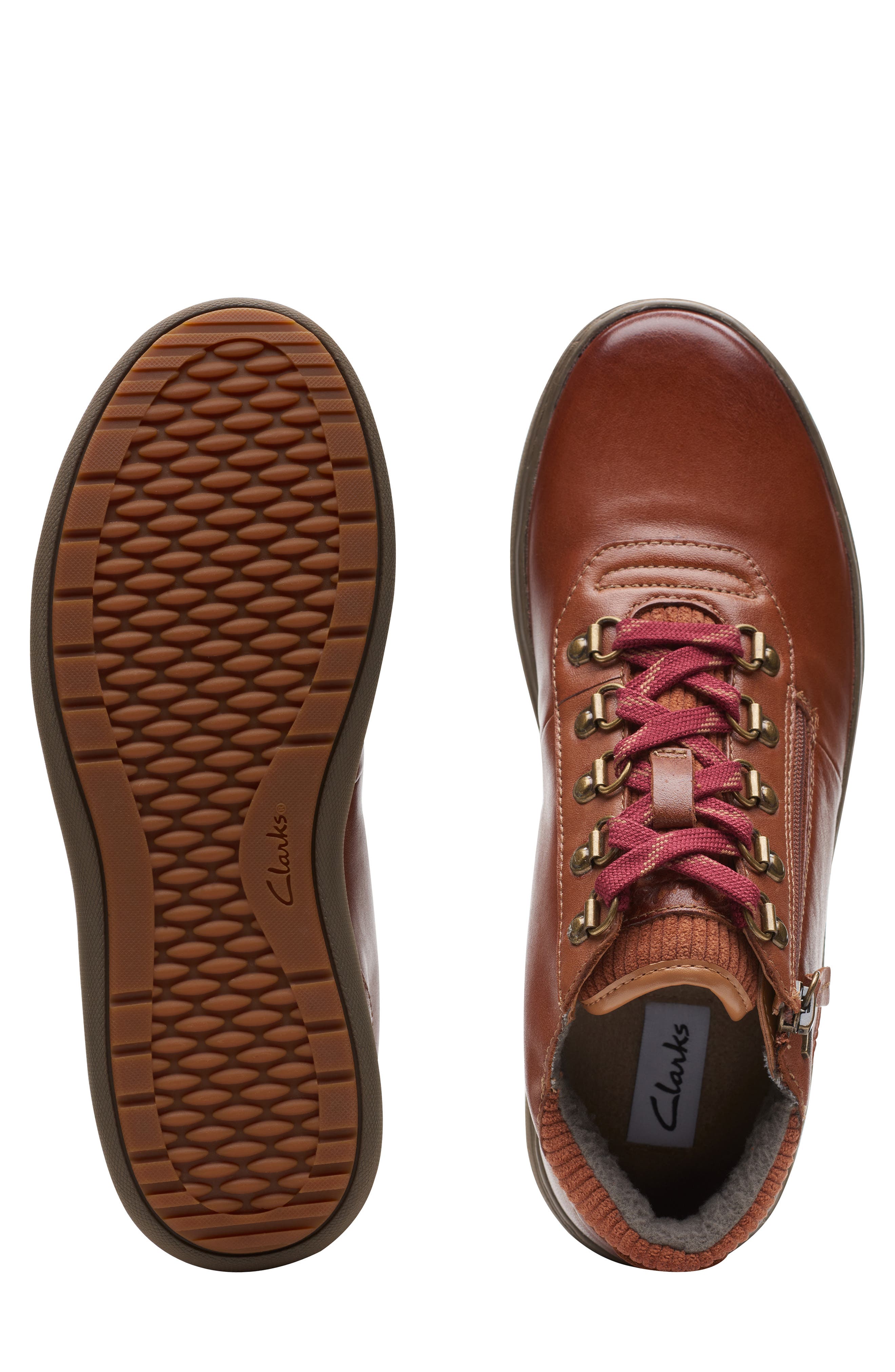 Clarks<sup>®</sup> Nalle Mid Waterproof Boot, Alternate, color, 