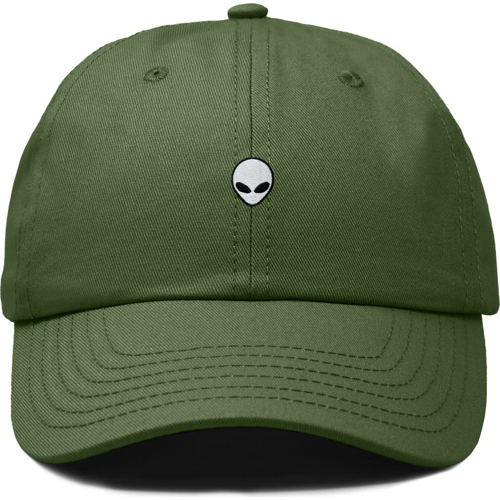 Dalix Mens Lil Alien Cotton Dad Cap