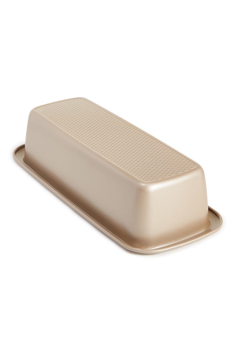 Leo Balance 12" Loaf Pan, Alternate, color, GOLDEN