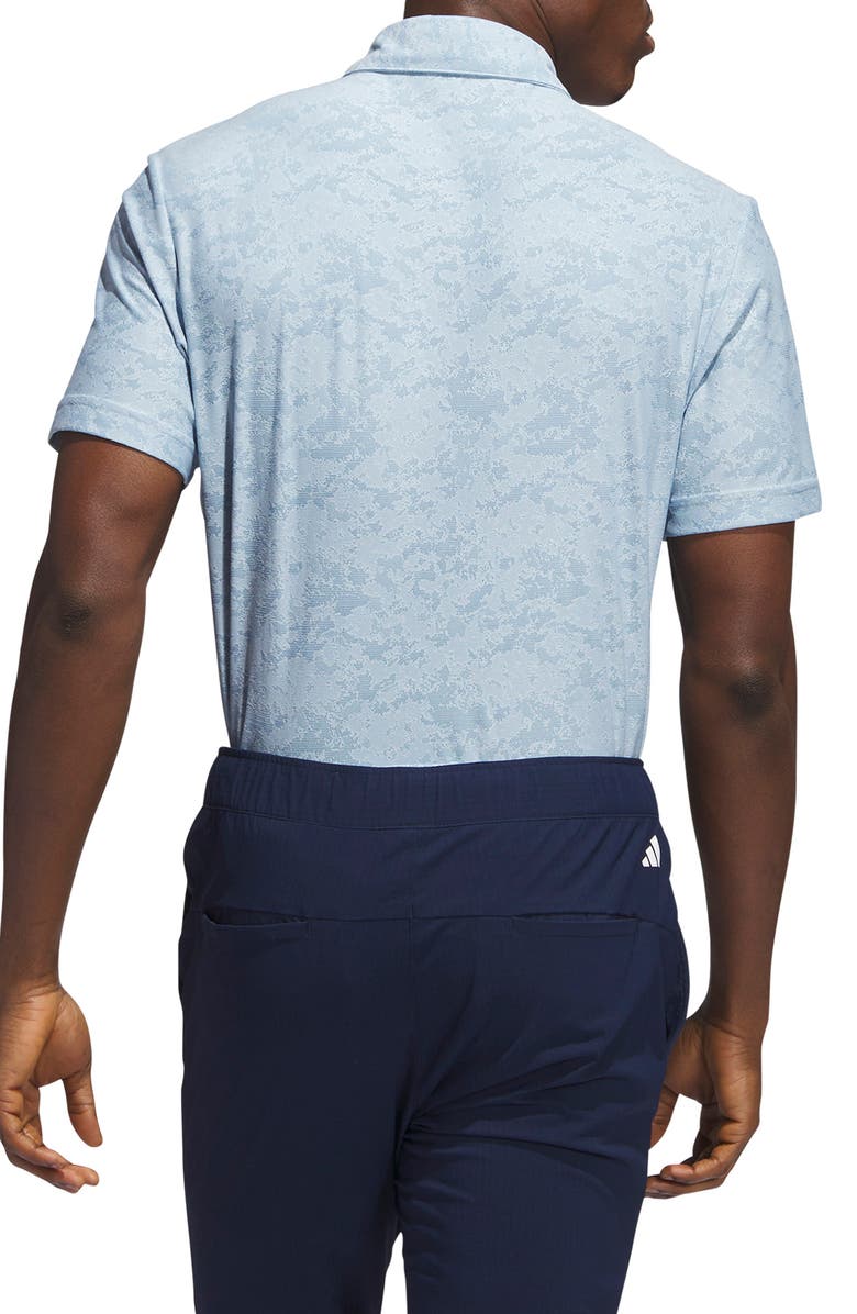 adidas Golf Jacquard Golf Polo, Alternate, color,