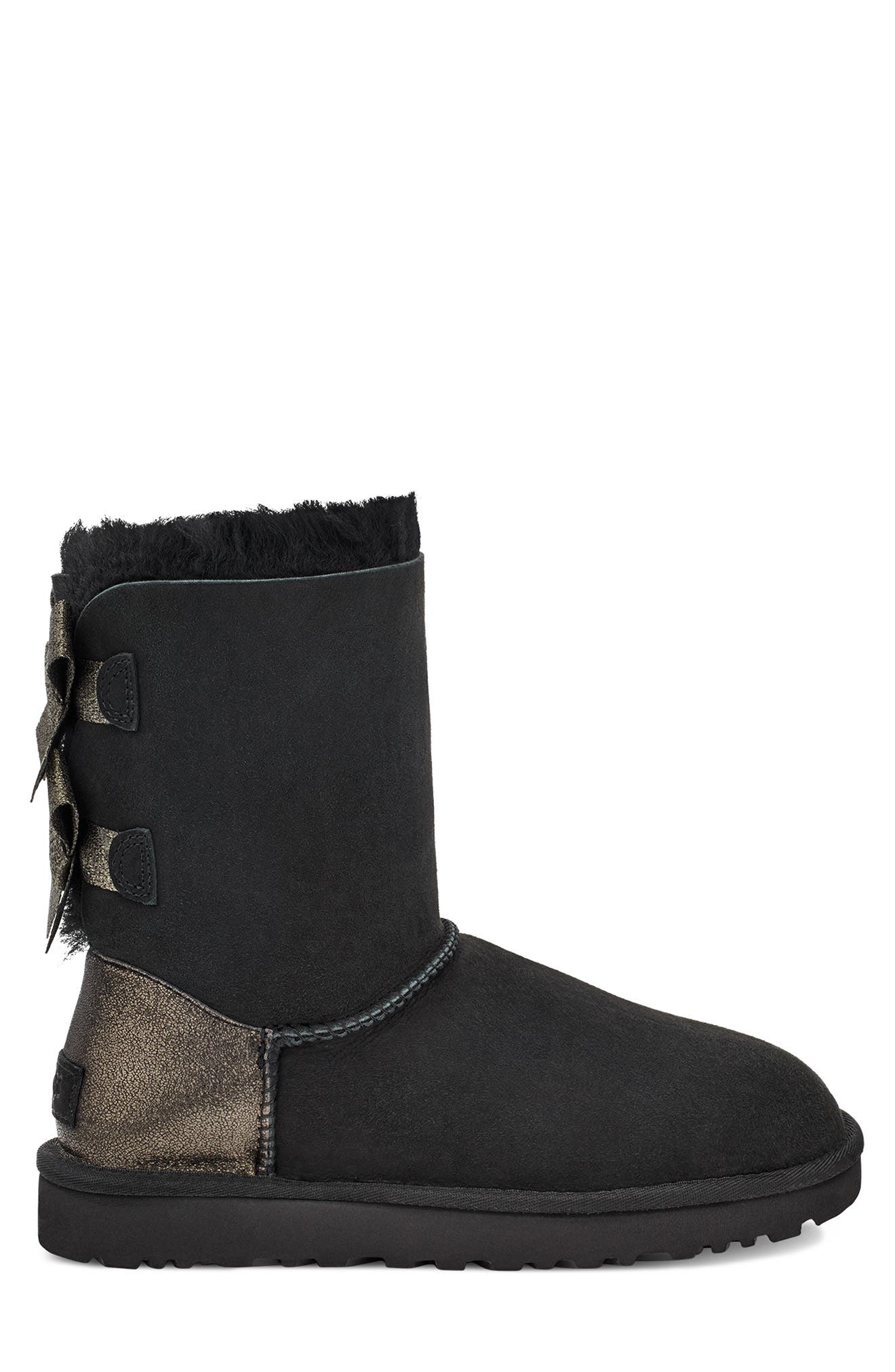 UGG<sup>®</sup> Bailey Bow II Genuine Shearling Boot, Alternate, color, 